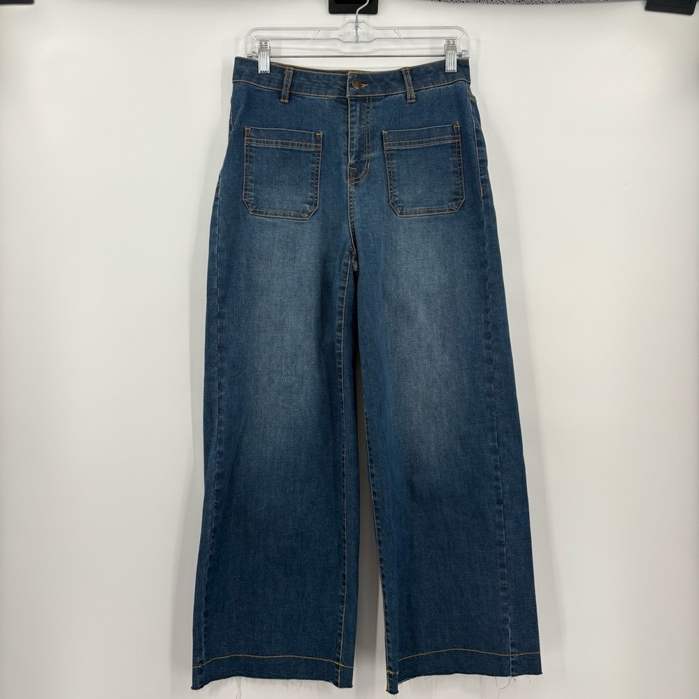 Frye Blue Wide Leg Jeans